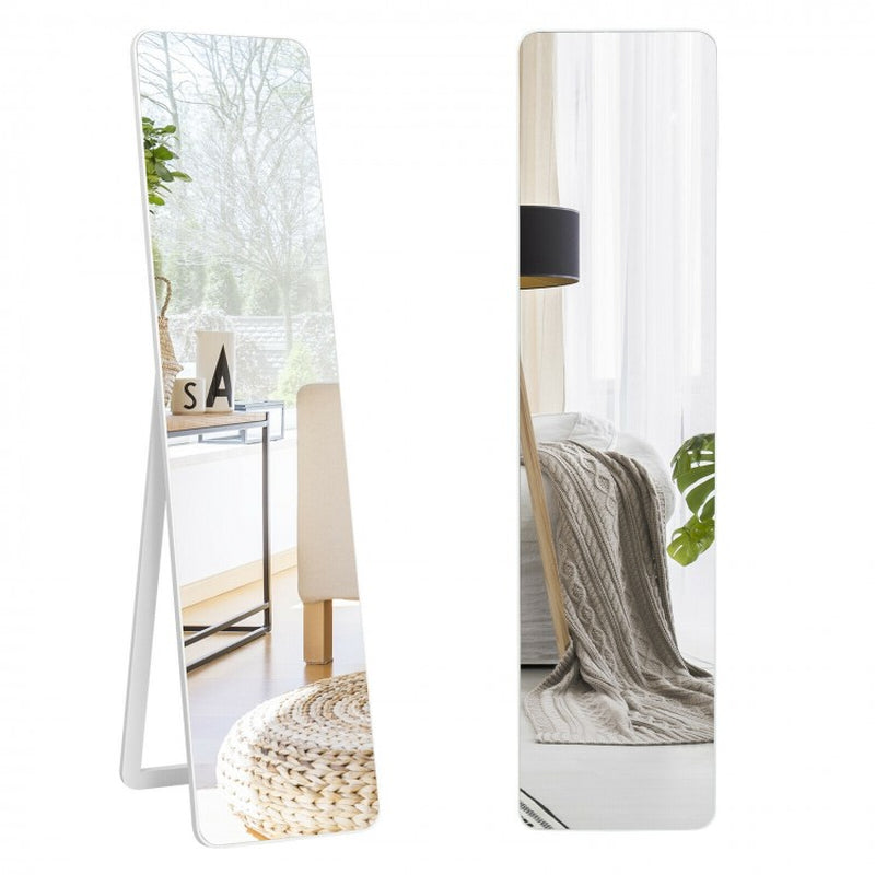 63 X 14.5 Inch Full Length Frameless Wall Mountable Floor Mirror