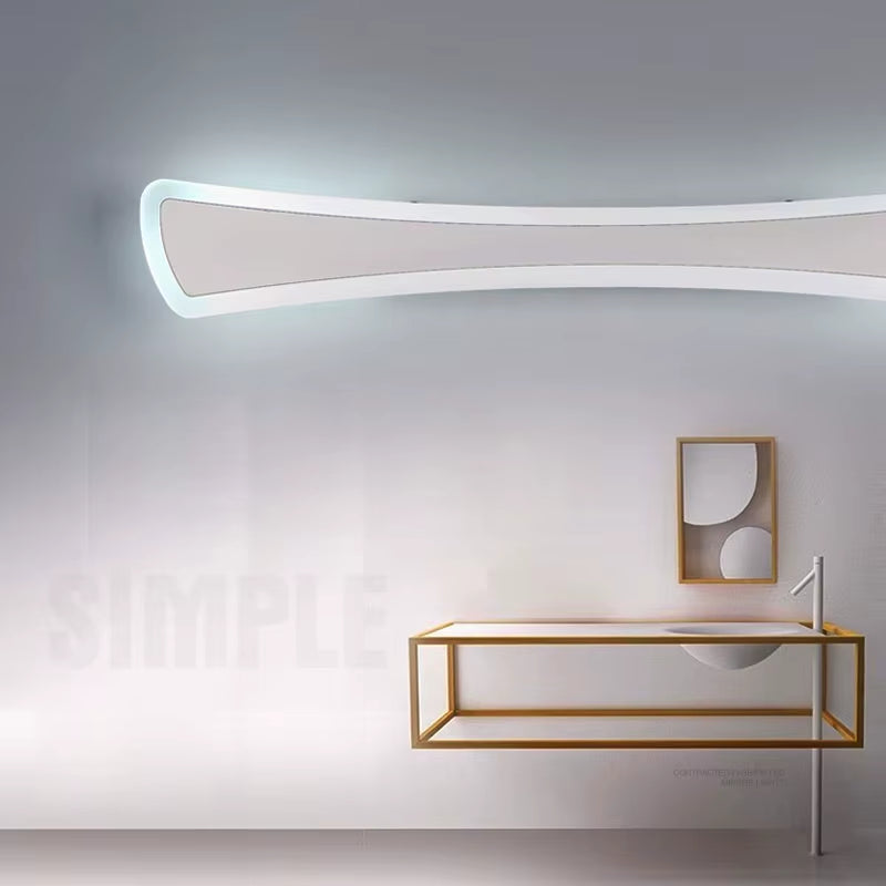 Modern Kitchen Bathroom Mirror Light Fixture Nordic Led Wall Lamps Sconce Home Decor Lighting White Iron Acrylic Avize 110-220V