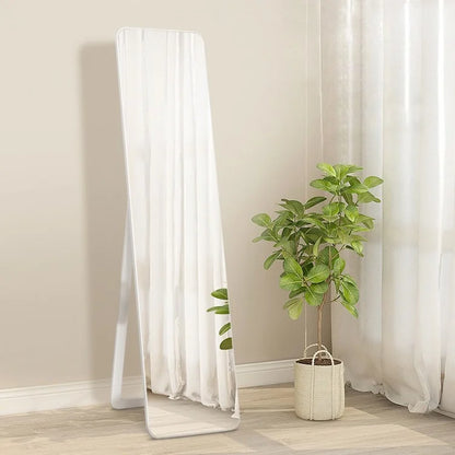 63 X 14.5 Inch Full Length Frameless Wall Mountable Floor Mirror
