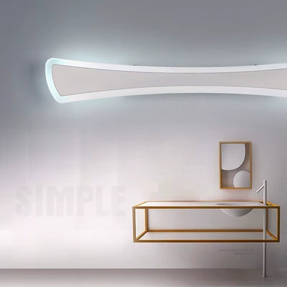 Modern Kitchen Bathroom Mirror Light Fixture Nordic Led Wall Lamps Sconce Home Decor Lighting White Iron Acrylic Avize 110-220V